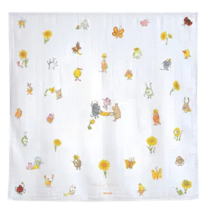 GOTS Certified Organic Swaddle - Atelier Choux x Weleda