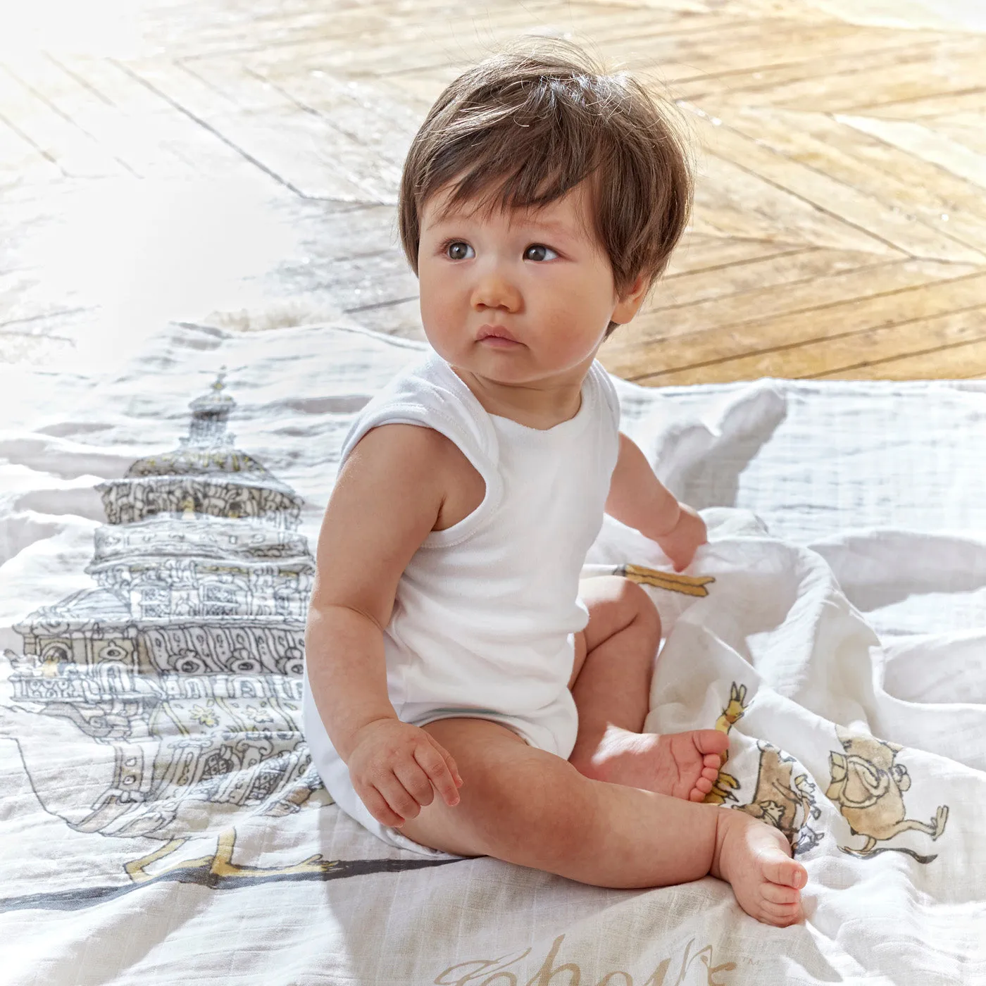 GOTS Certified Organic Swaddle - Atelier Choux