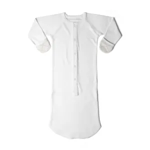 Goumikids Jamms Gown - Diamond Dots (Cream)
