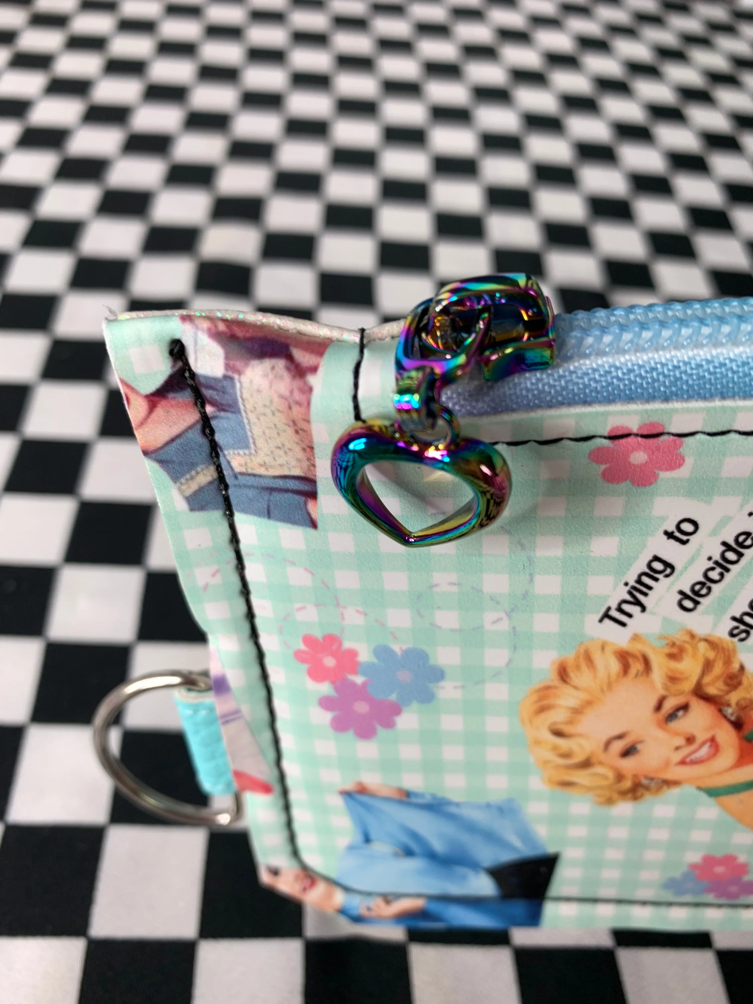 Green potty mouth fan art card and phone wallet