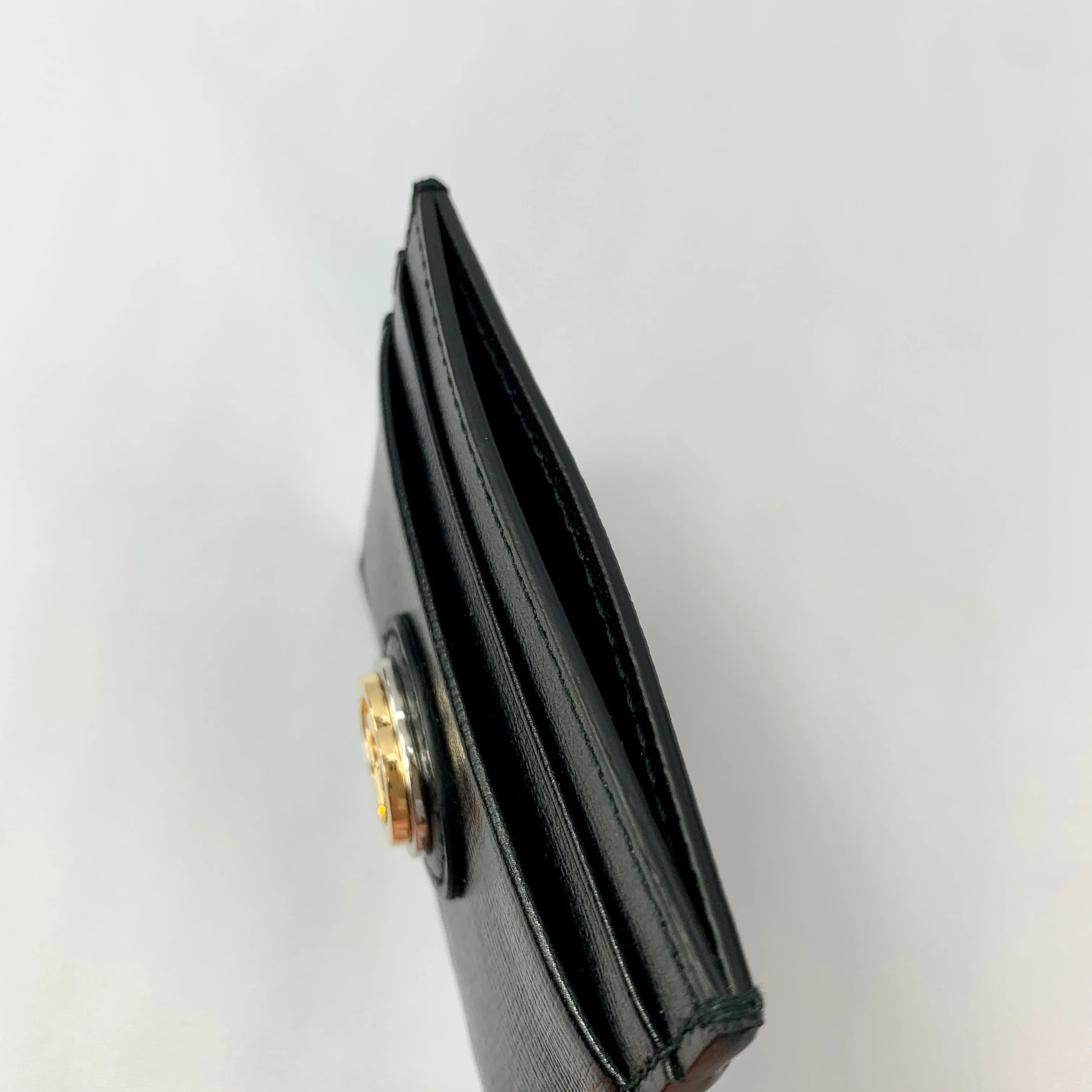 Gucci GG Marina Card Holder in Black