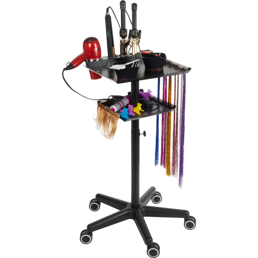 Hair Extension Station Organized Salon Workstation by Celebrity
