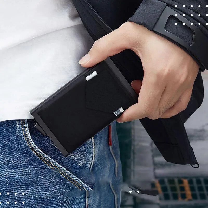 🔥heißer Ausverkauf🔥Diebstahlsicherer Kartenhalter aus Aluminium