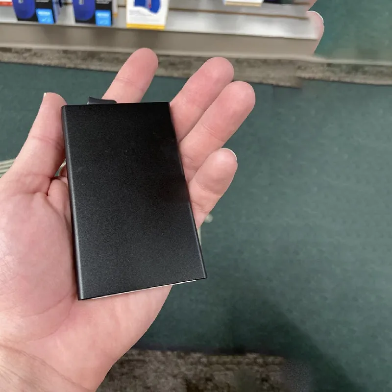 🔥heißer Ausverkauf🔥Diebstahlsicherer Kartenhalter aus Aluminium