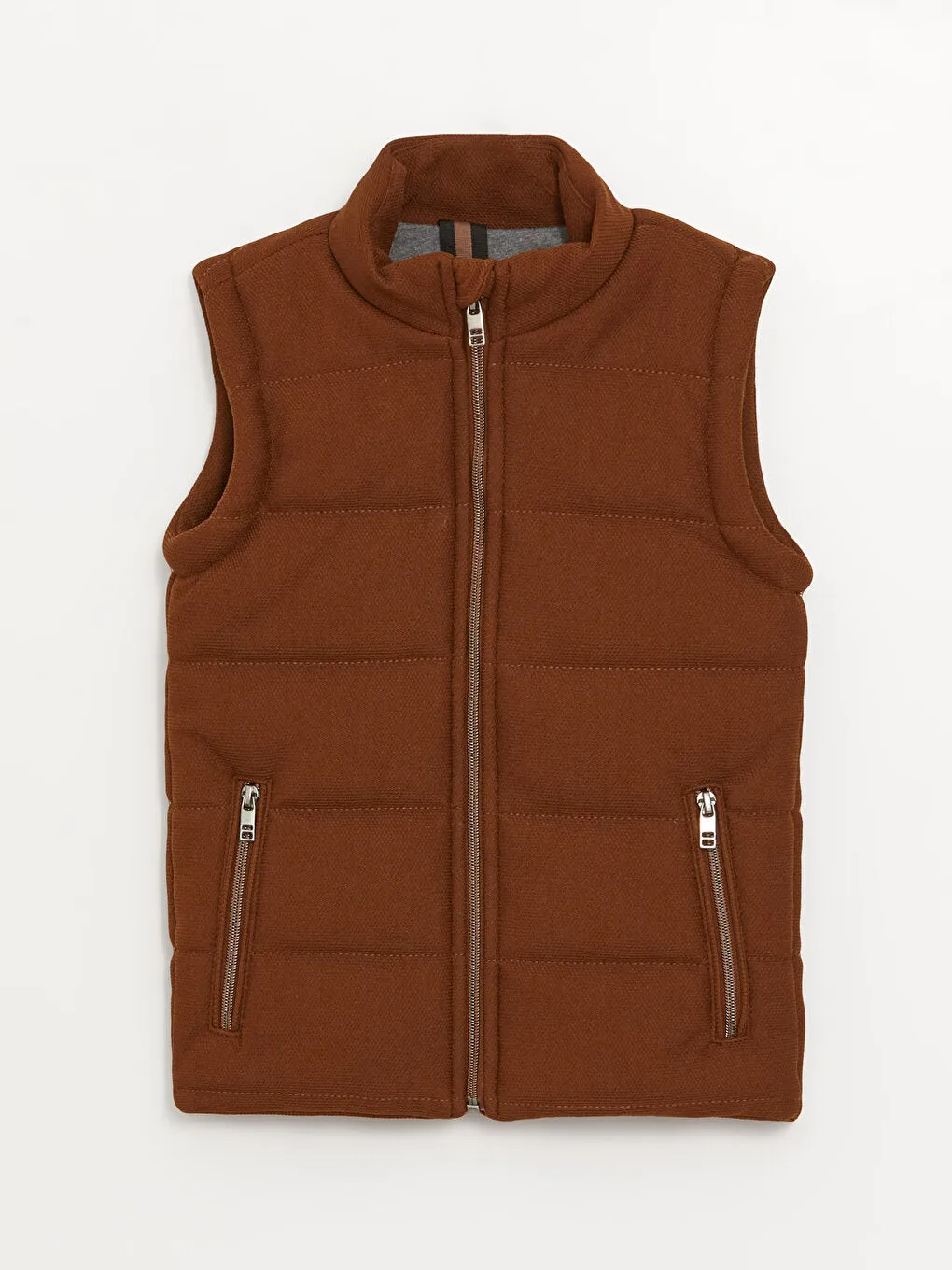 High Collar Boys Vest