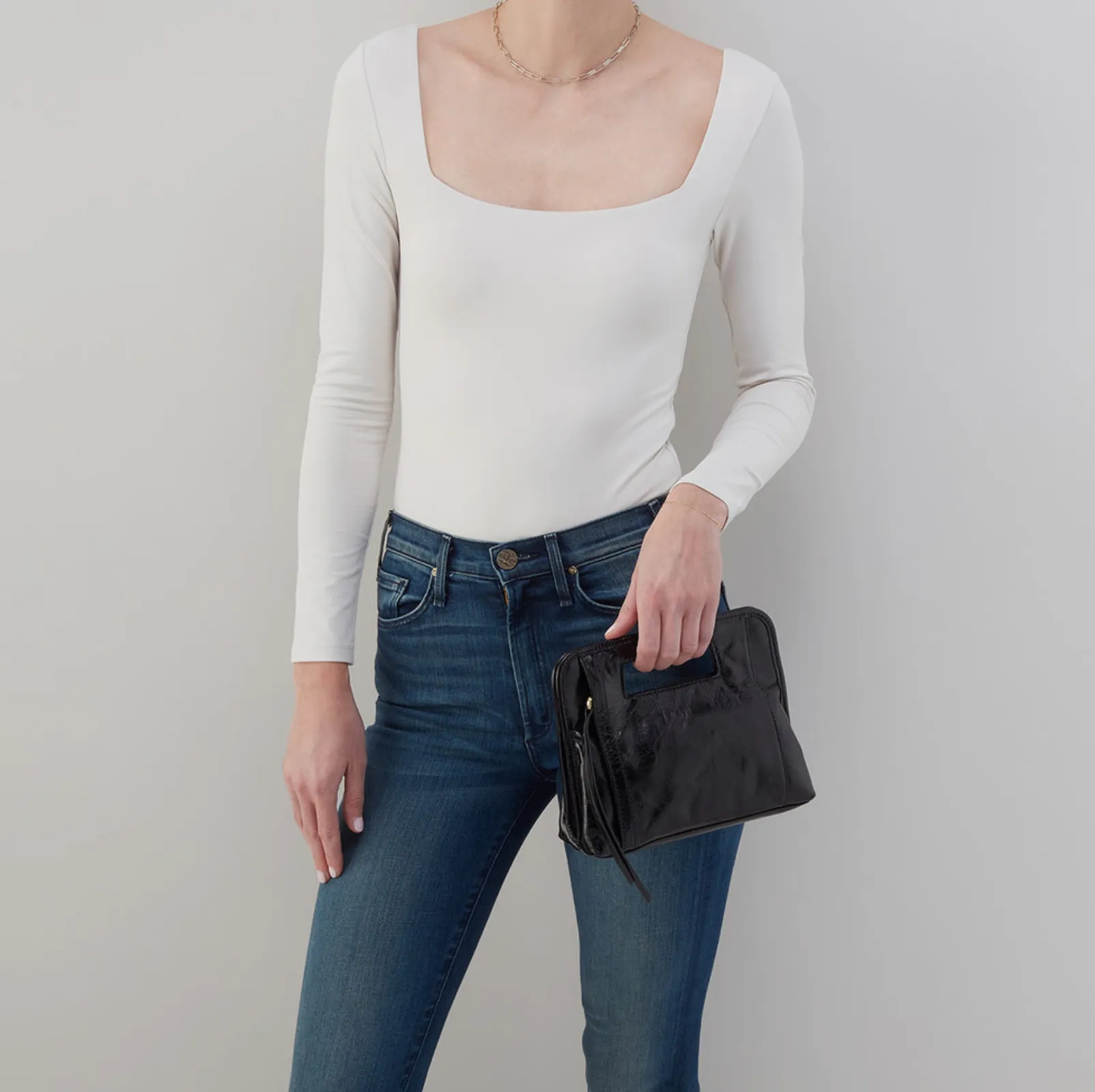 HOBO ACE LEATHER CLUTCH