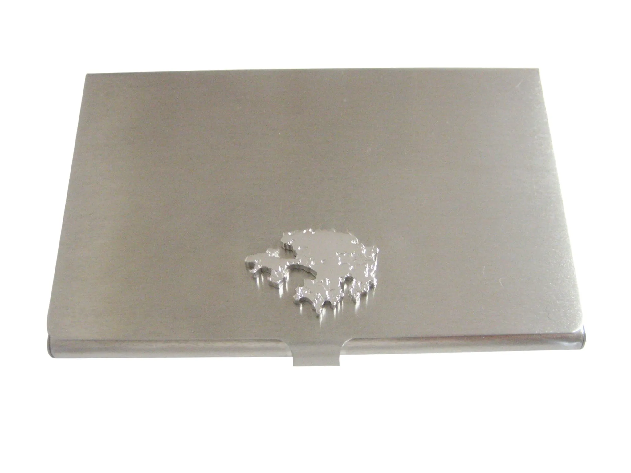 Hong Kong Map Shape Business Card Holder