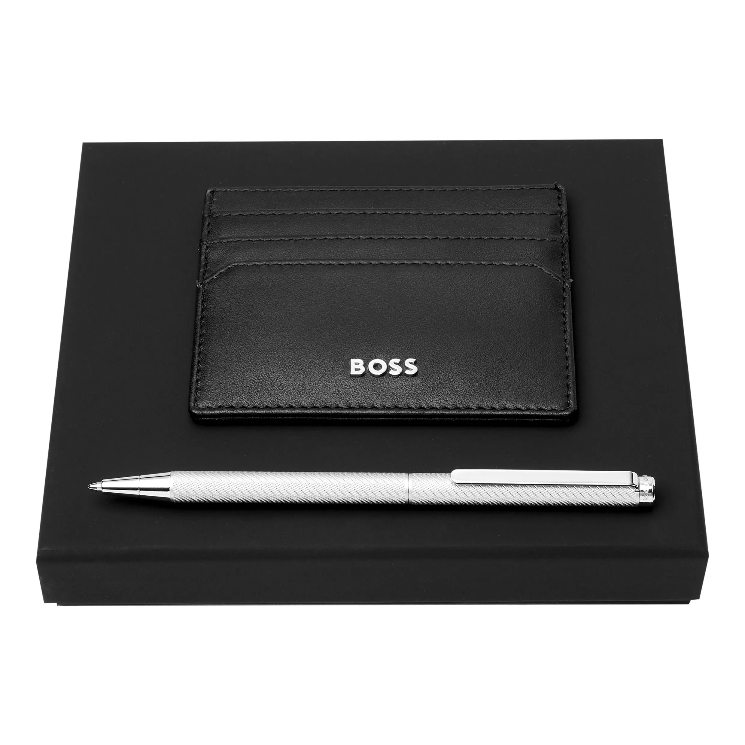 HUGO BOSS HPBC276B - Set HUGO BOSS (ballpoint pen & card holder)
