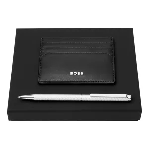 HUGO BOSS HPBC276B - Set HUGO BOSS (ballpoint pen & card holder)