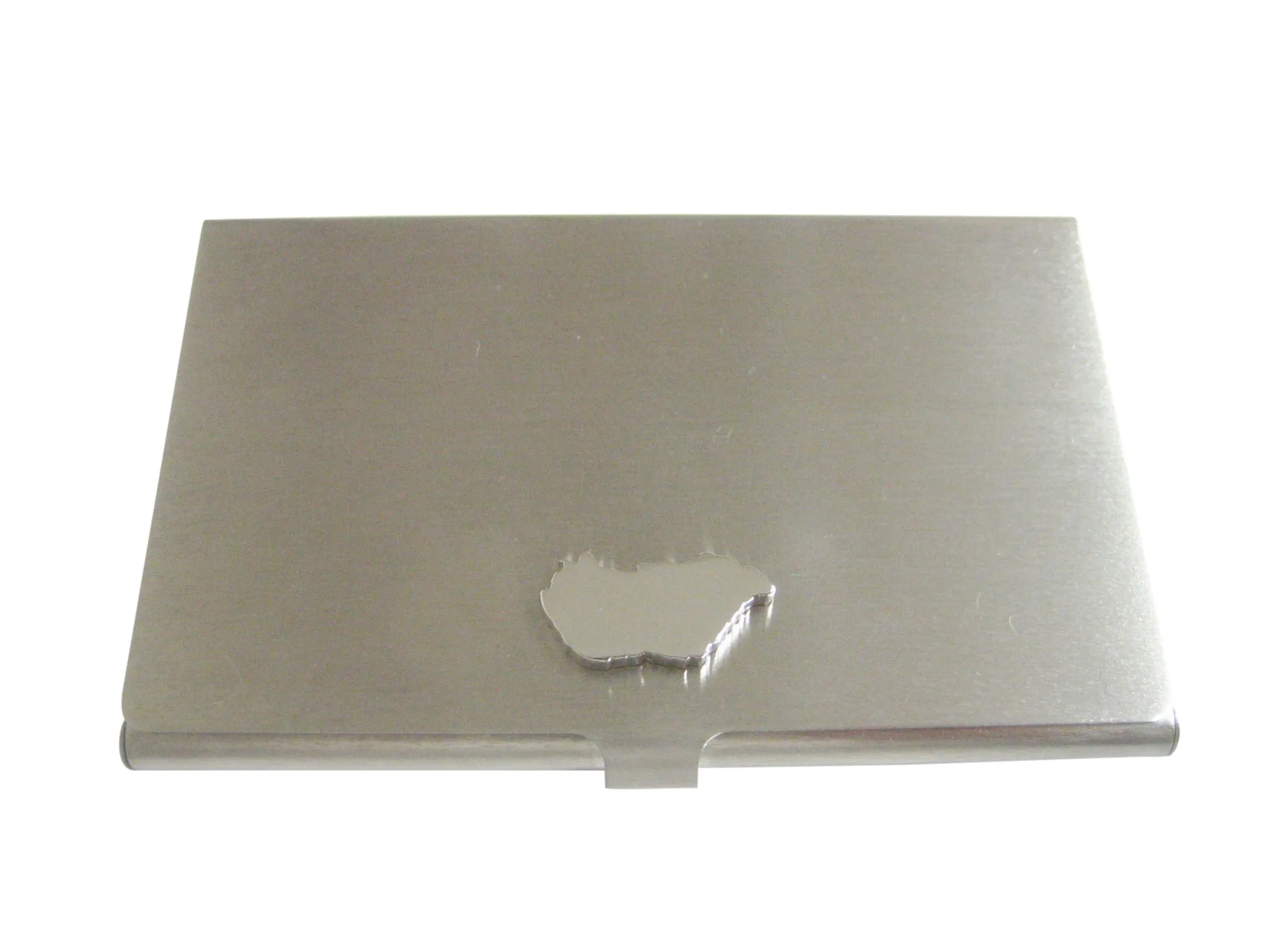 Hungary Map Shape Business Card Holder