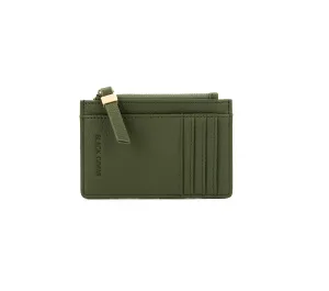 Ines - Dark Olive - Card/Coin Purse