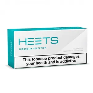 IQOS HEETS TURQUOISE LABEL CARTON - 200 STICKS