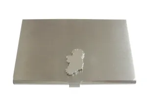 Ireland Map Shape V2 Business Card Holder
