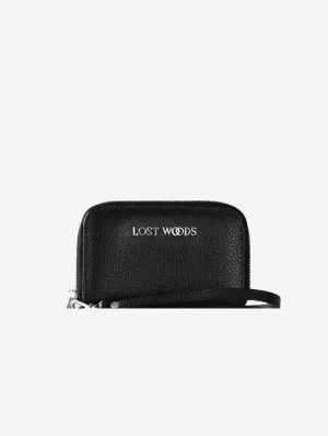 Iris MIRUM® Leather Vegan  Wallet | Black & Silver