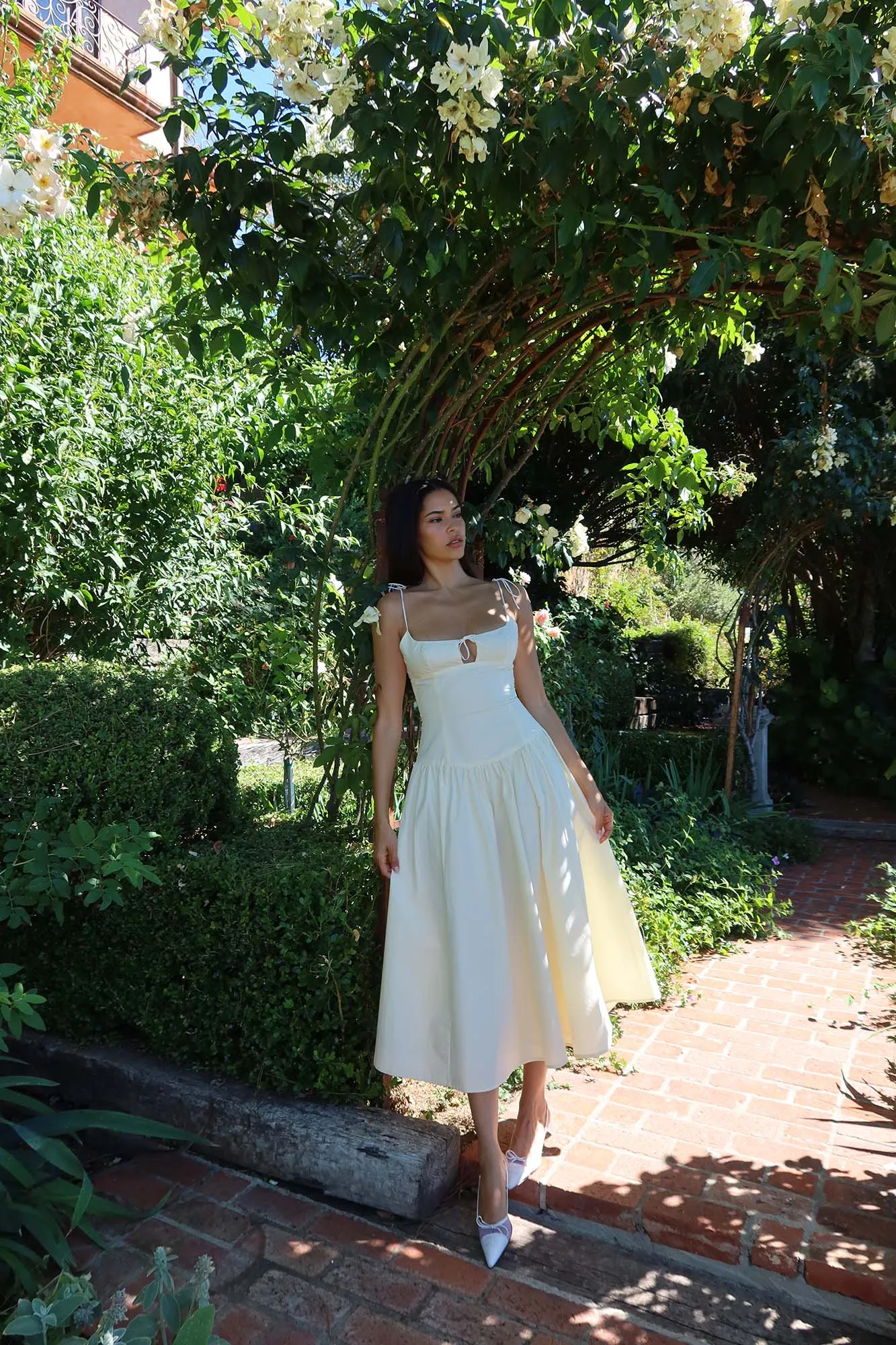 ISABELLA DRESS - IVORY