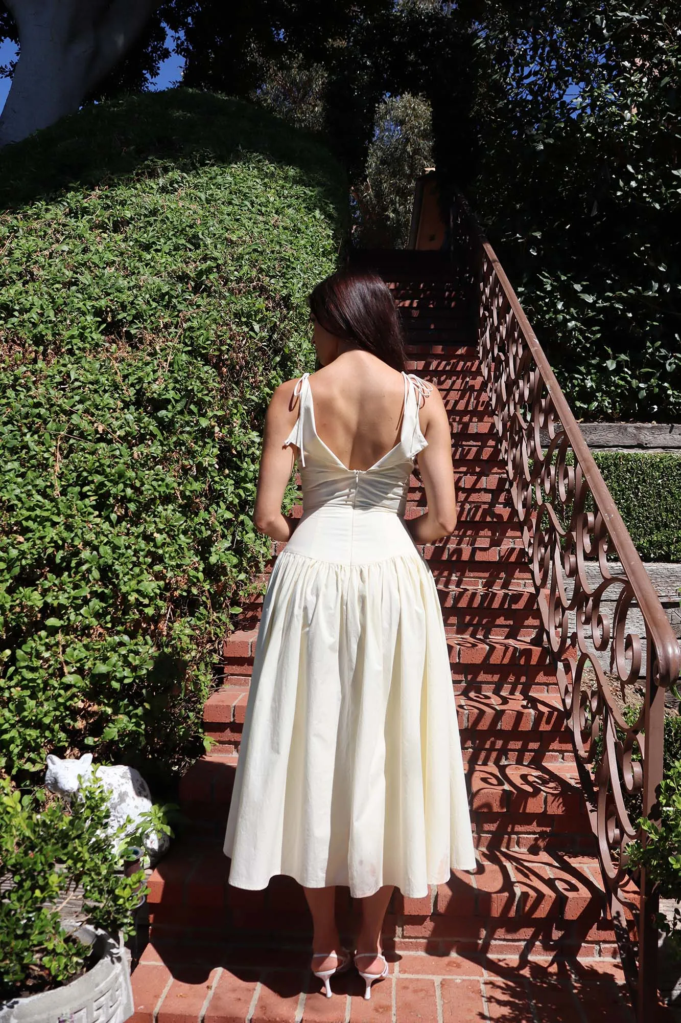 ISABELLA DRESS - IVORY