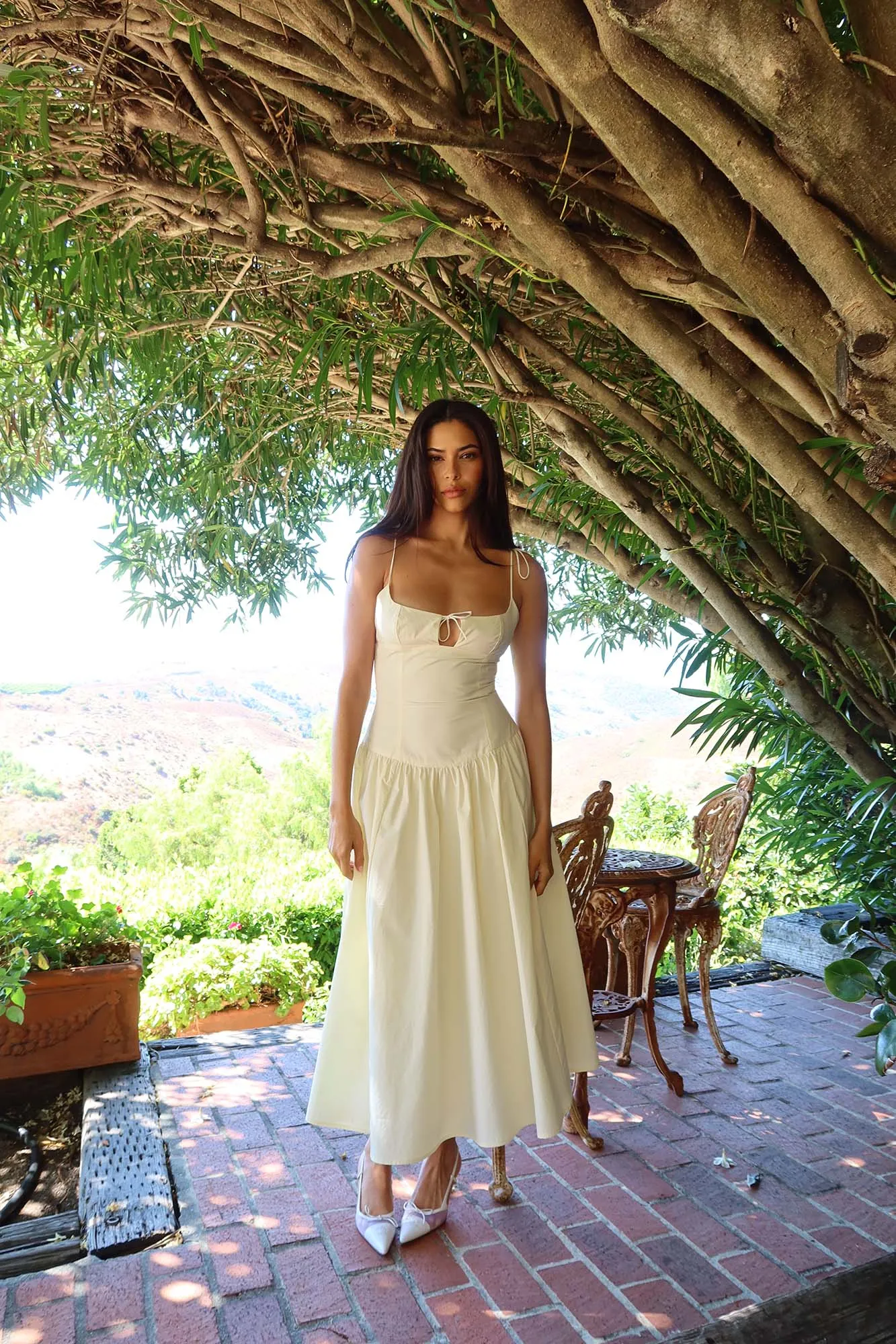 ISABELLA DRESS - IVORY