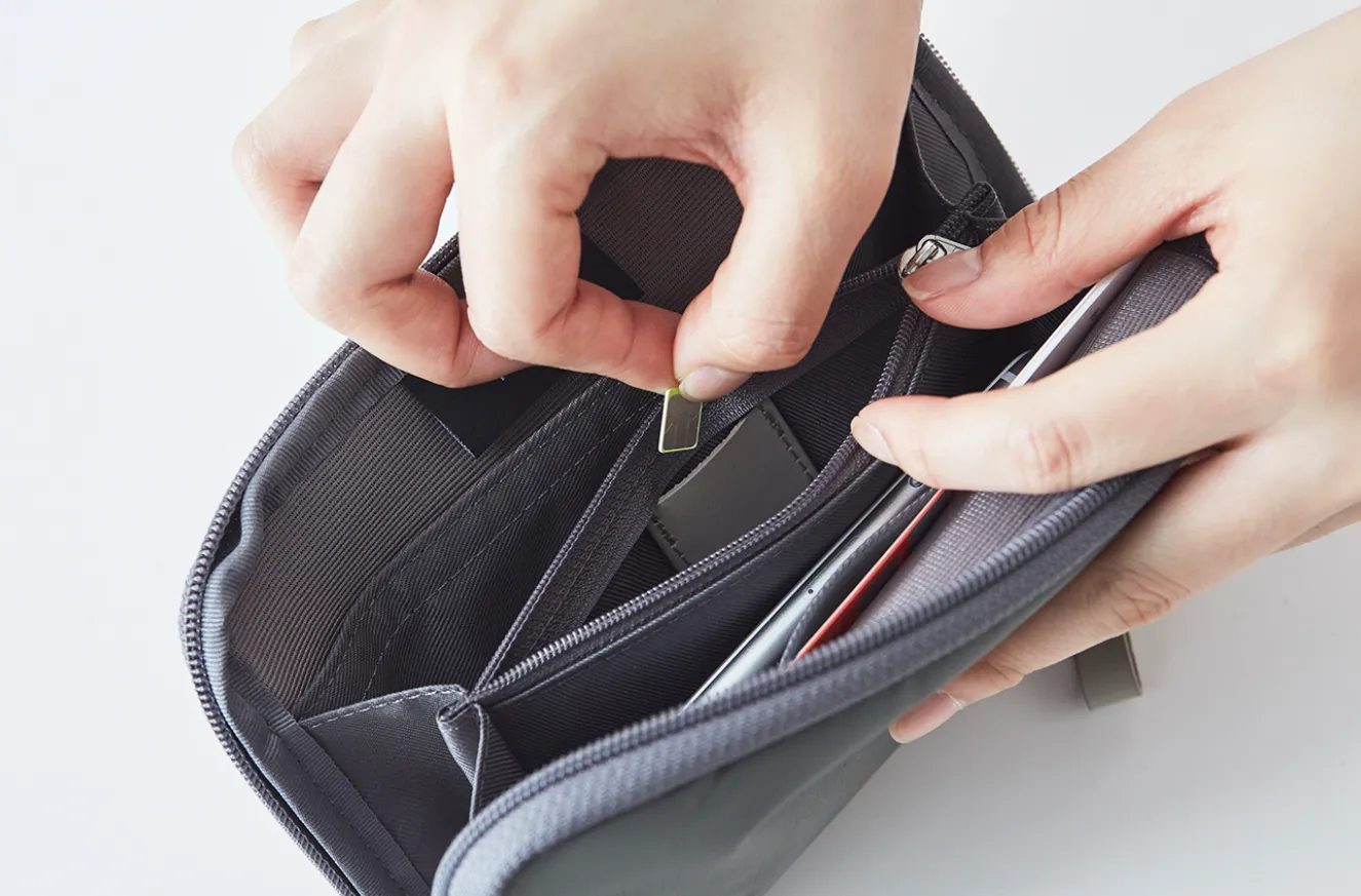ITHINKSO Weekender Multi Wallet / Khaki Gray