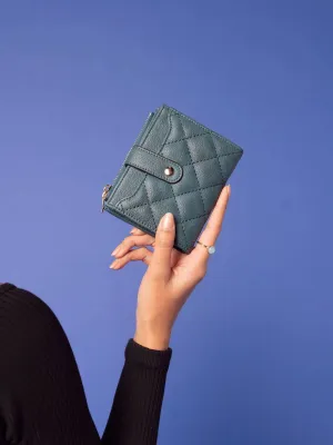 Jen & Co. - WL2228 Melody Quilted Zip Top Wallet