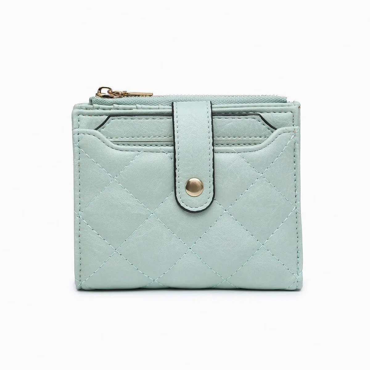 Jen & Co. - WL2228 Melody Quilted Zip Top Wallet