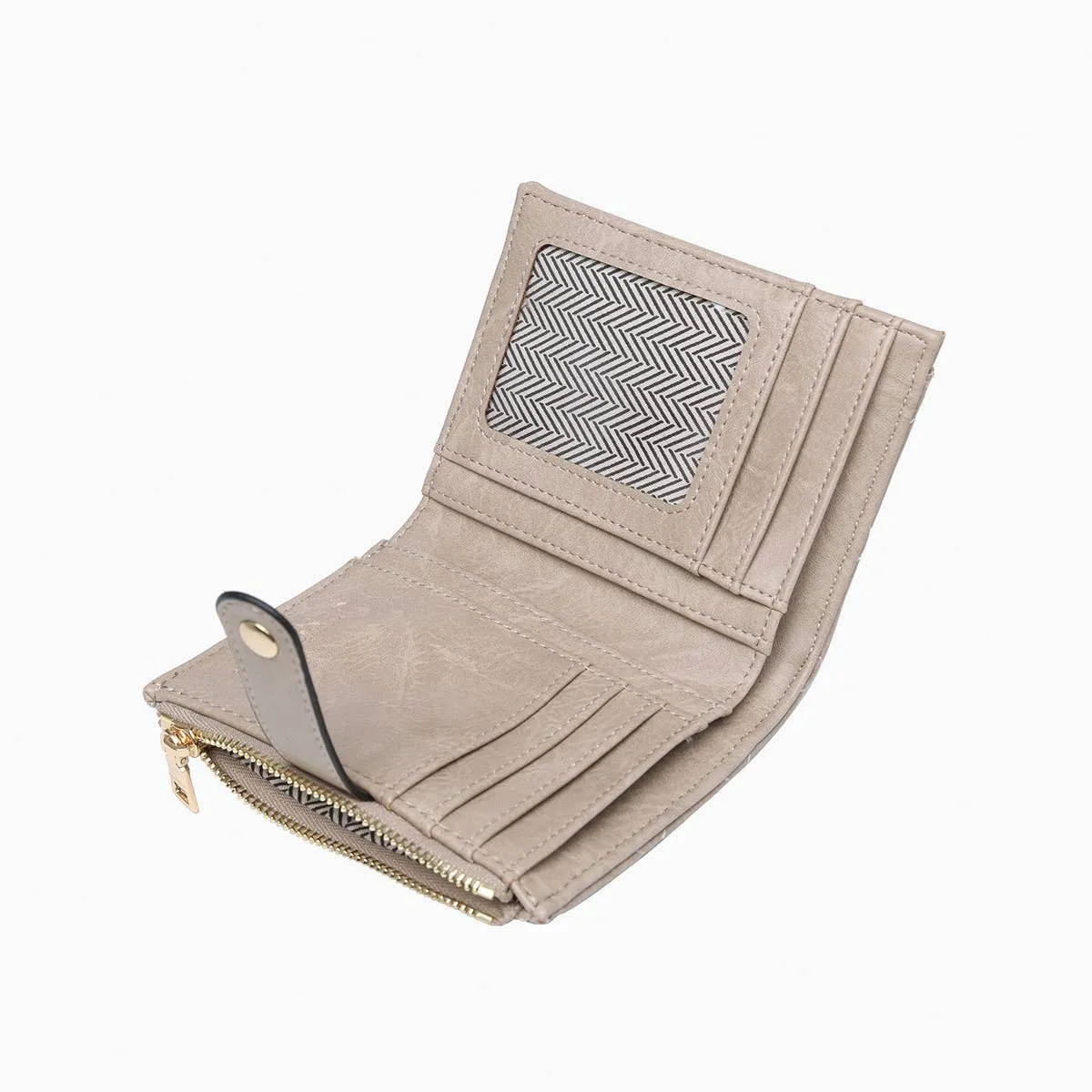 Jen & Co. - WL2228 Melody Quilted Zip Top Wallet