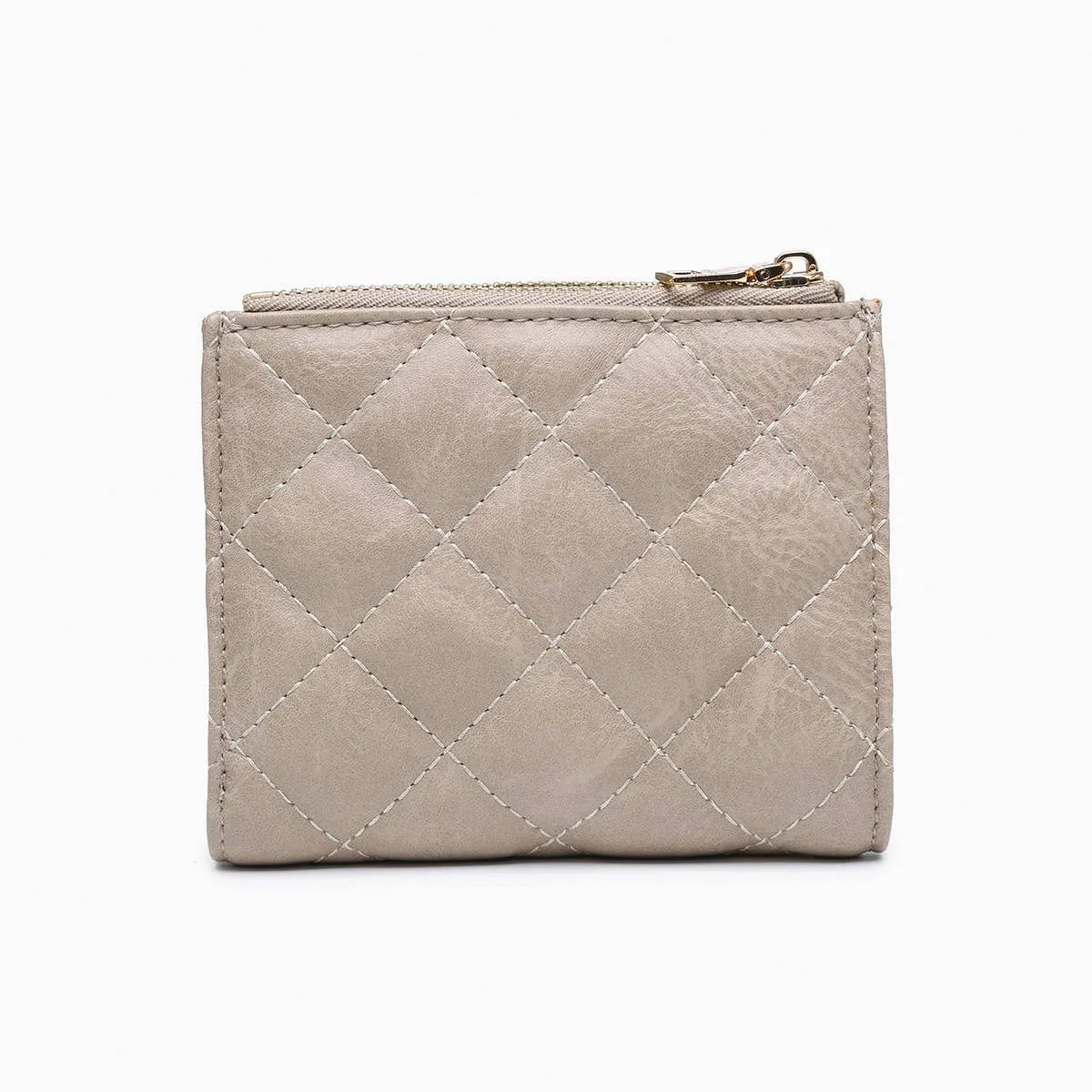 Jen & Co. - WL2228 Melody Quilted Zip Top Wallet