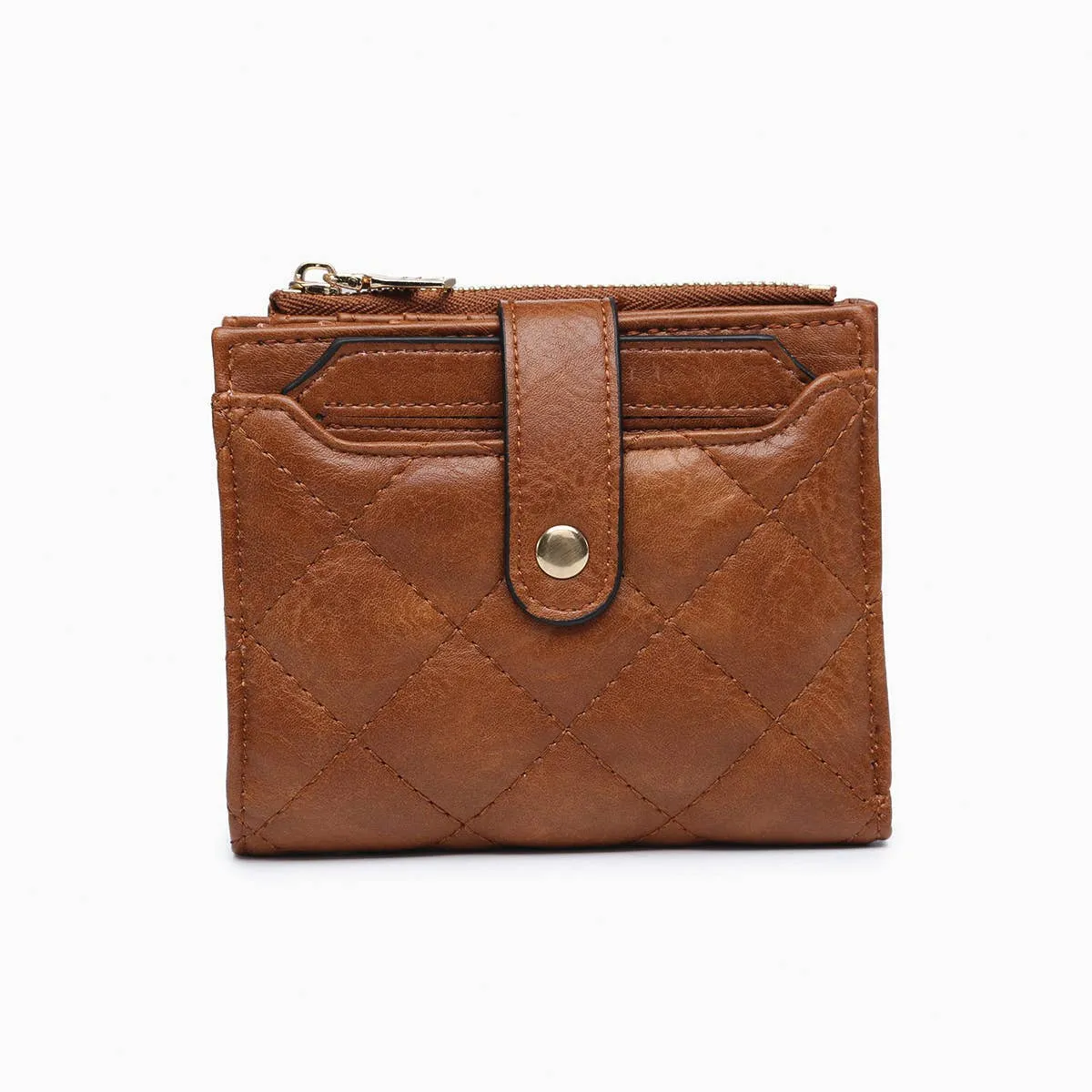 Jen & Co. - WL2228 Melody Quilted Zip Top Wallet