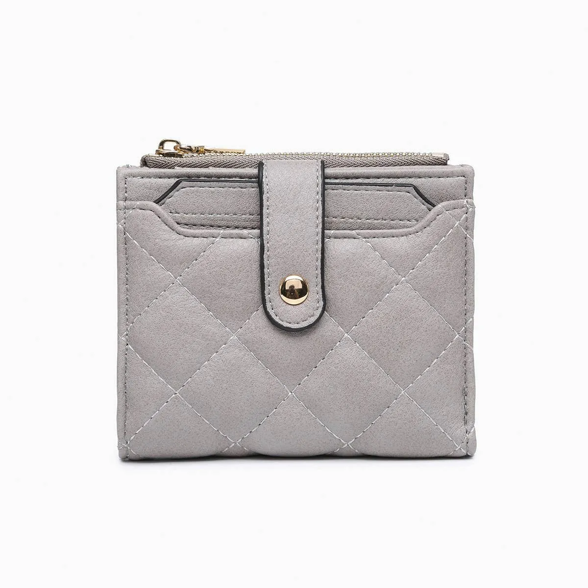 Jen & Co. - WL2228 Melody Quilted Zip Top Wallet