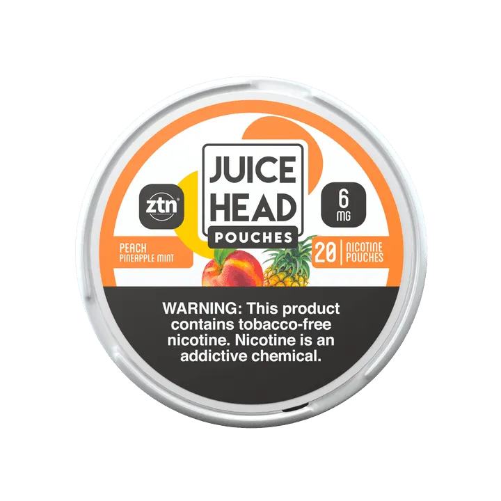Juice Head Pouches Peach Pineapple Mint