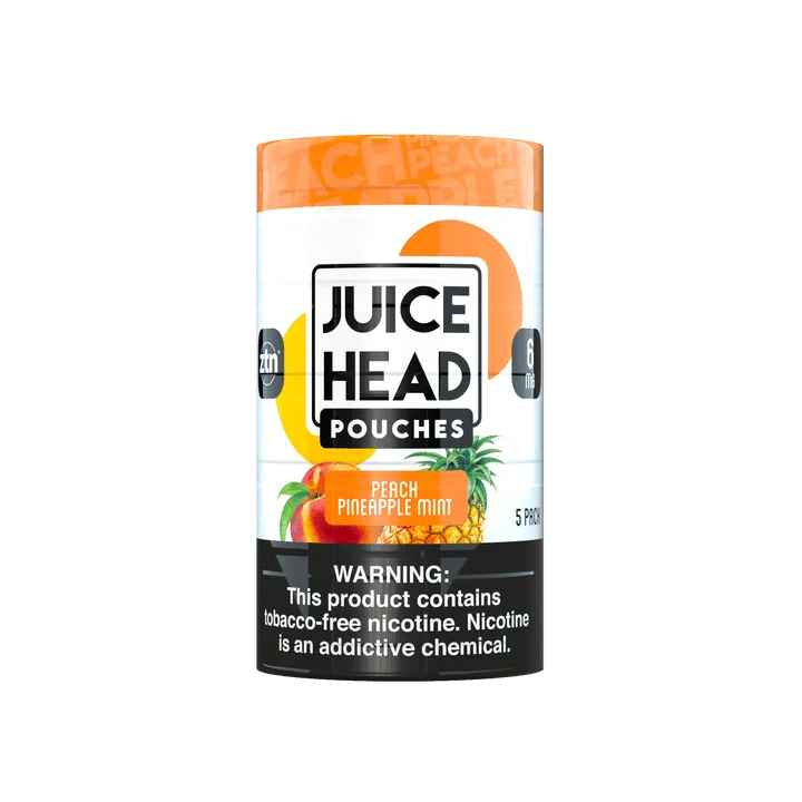 Juice Head Pouches Peach Pineapple Mint