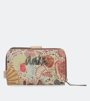 Kenya Wallet with a zip