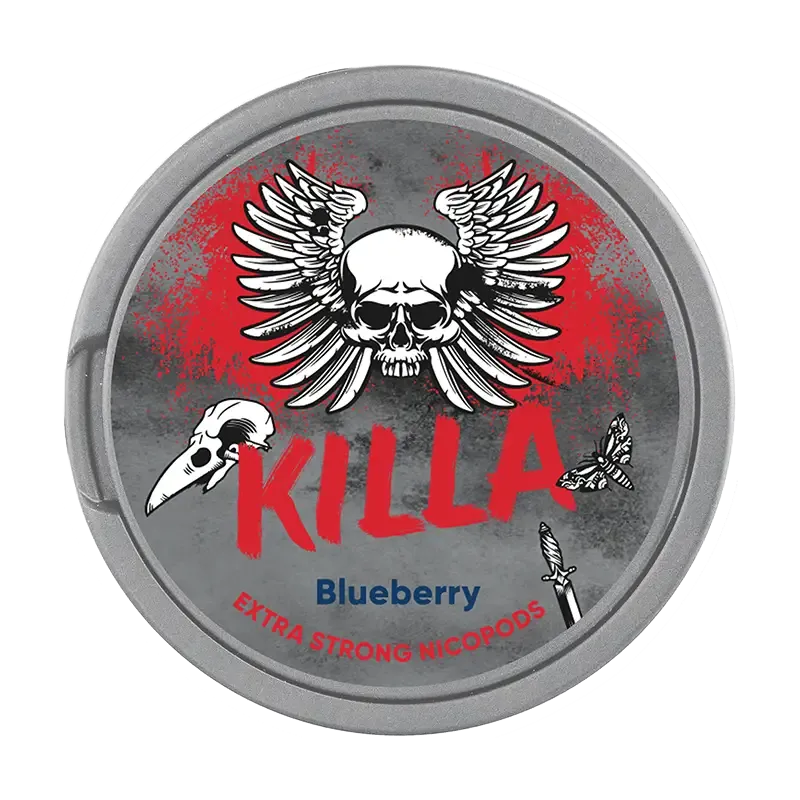 KILLA Blueberry Extra Strong Nicotine Pouches (20pcs/Can)