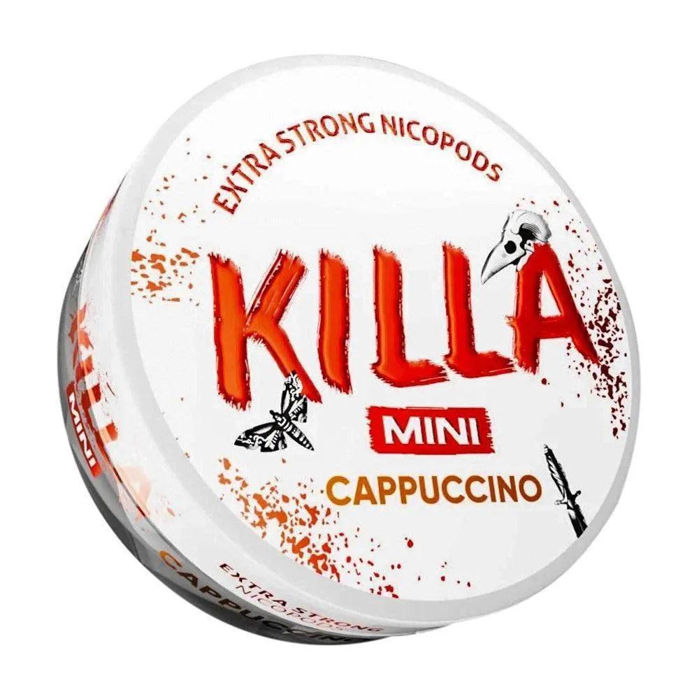 KILLA CAPPUCCINO NICOTINE POUCHES - 20PCS | 30PCS - 8MG | 12.8MG