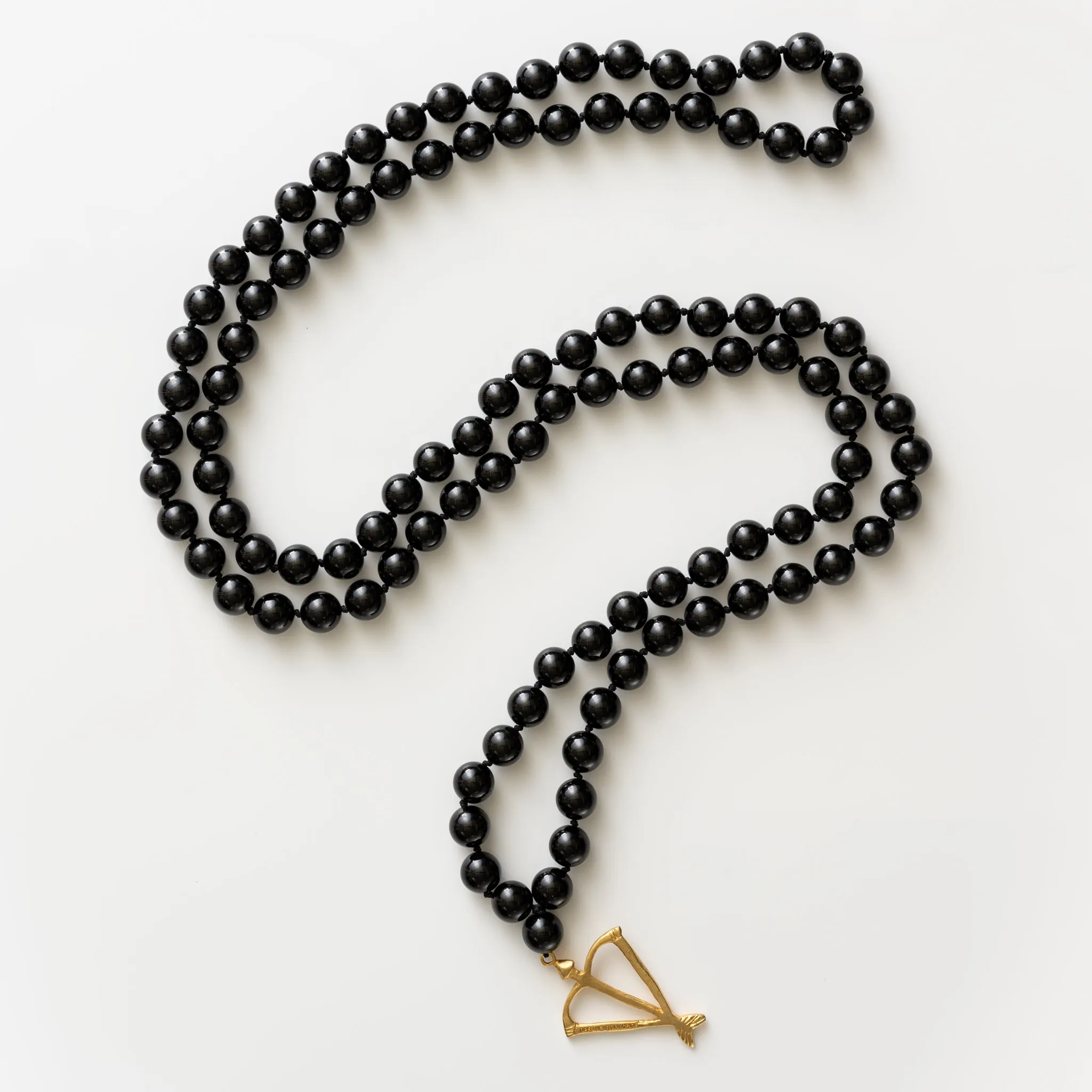 King Black Tourmaline Mala