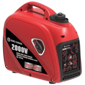 King Canada KCG-2001i Power Force 2000W Gasoline Digital Inverter Generator