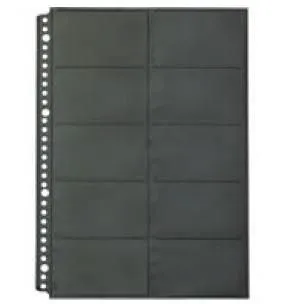 KING JIM Name Card Holder Refill Pack of 10 36SDD