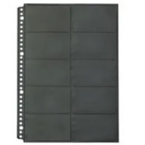 KING JIM Name Card Holder Refill Pack of 10 36SDD