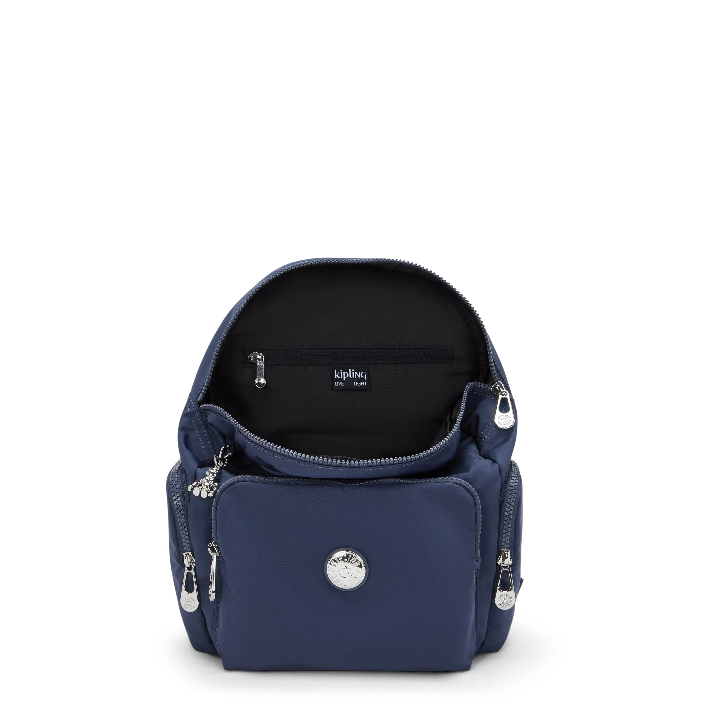 Kipling City Zip S Endless Blue Small Backpack I4430-86E