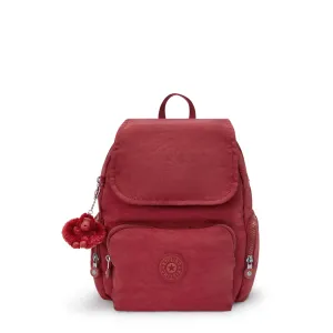 Kipling City Zip S Funky Red Small Backpack I3523-4SS