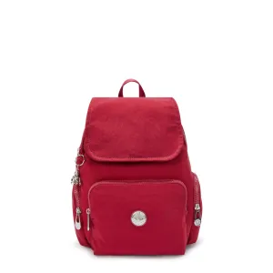 Kipling City Zip S Red Red Wine Small Backpack I4430-6SE