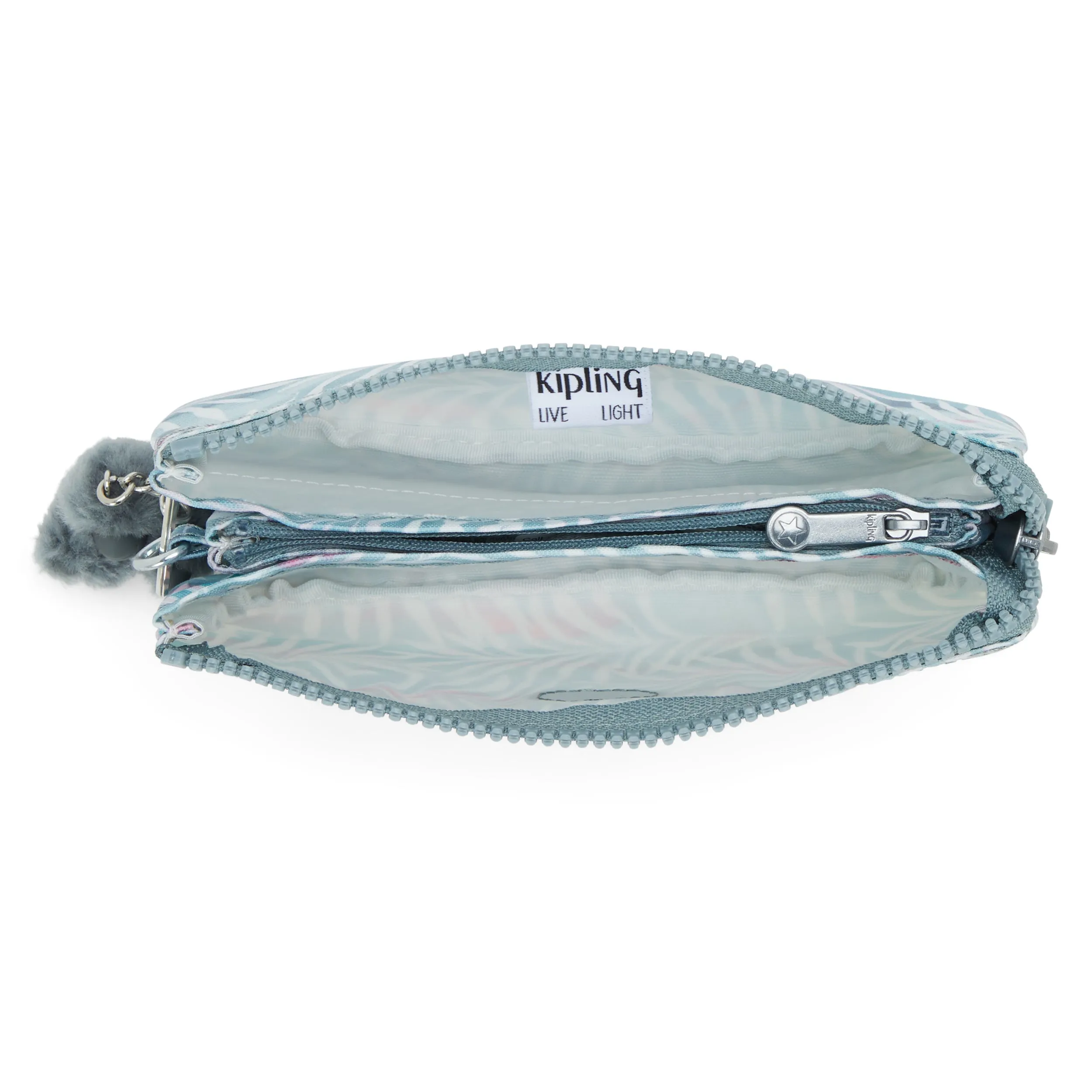 Kipling Creativity L Palmtree Leaves Large Purse I7410-3QN