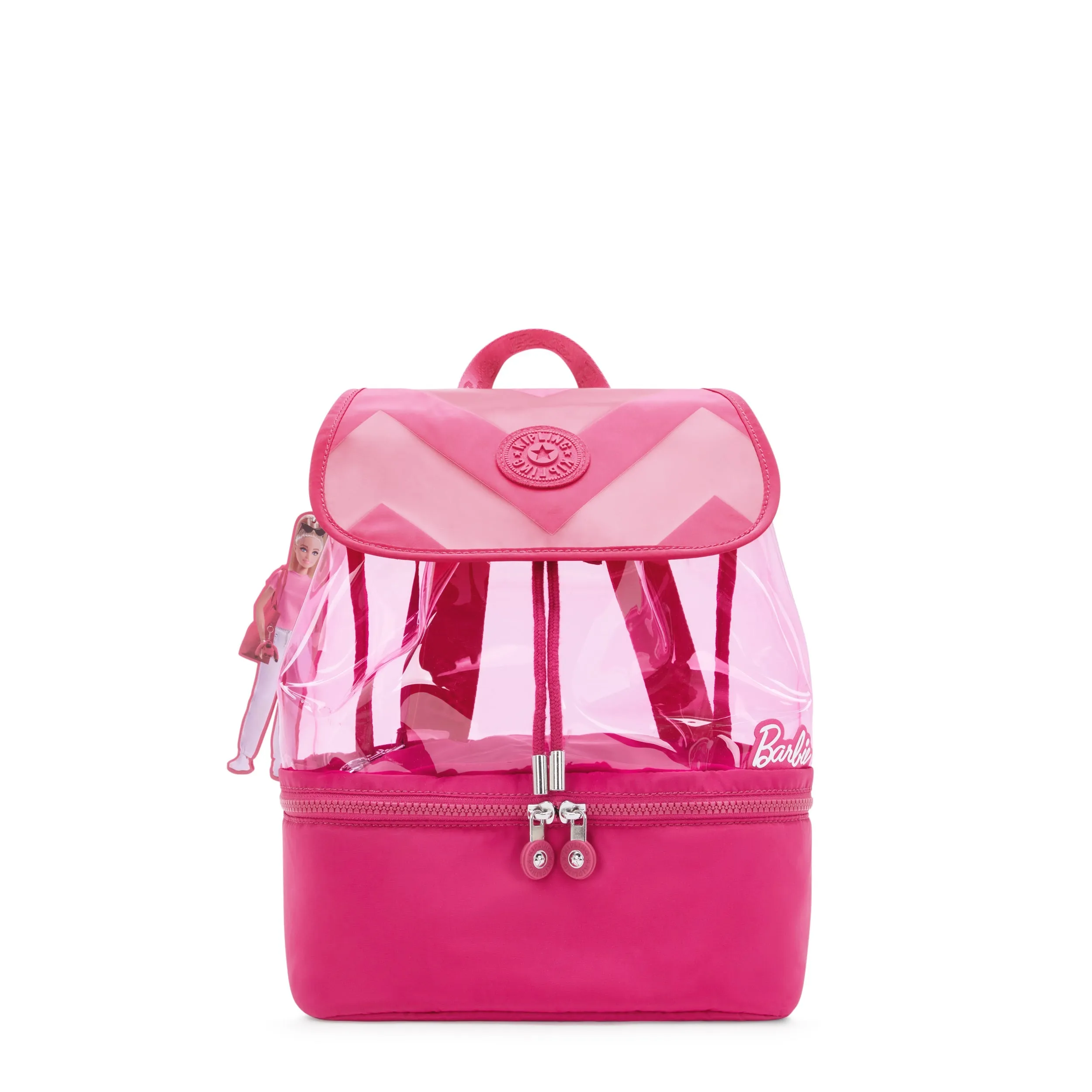 Kipling Darlee Power P Transpa Medium Barbie™ Backpack with Two Main Compartments C2I3417-BA9
