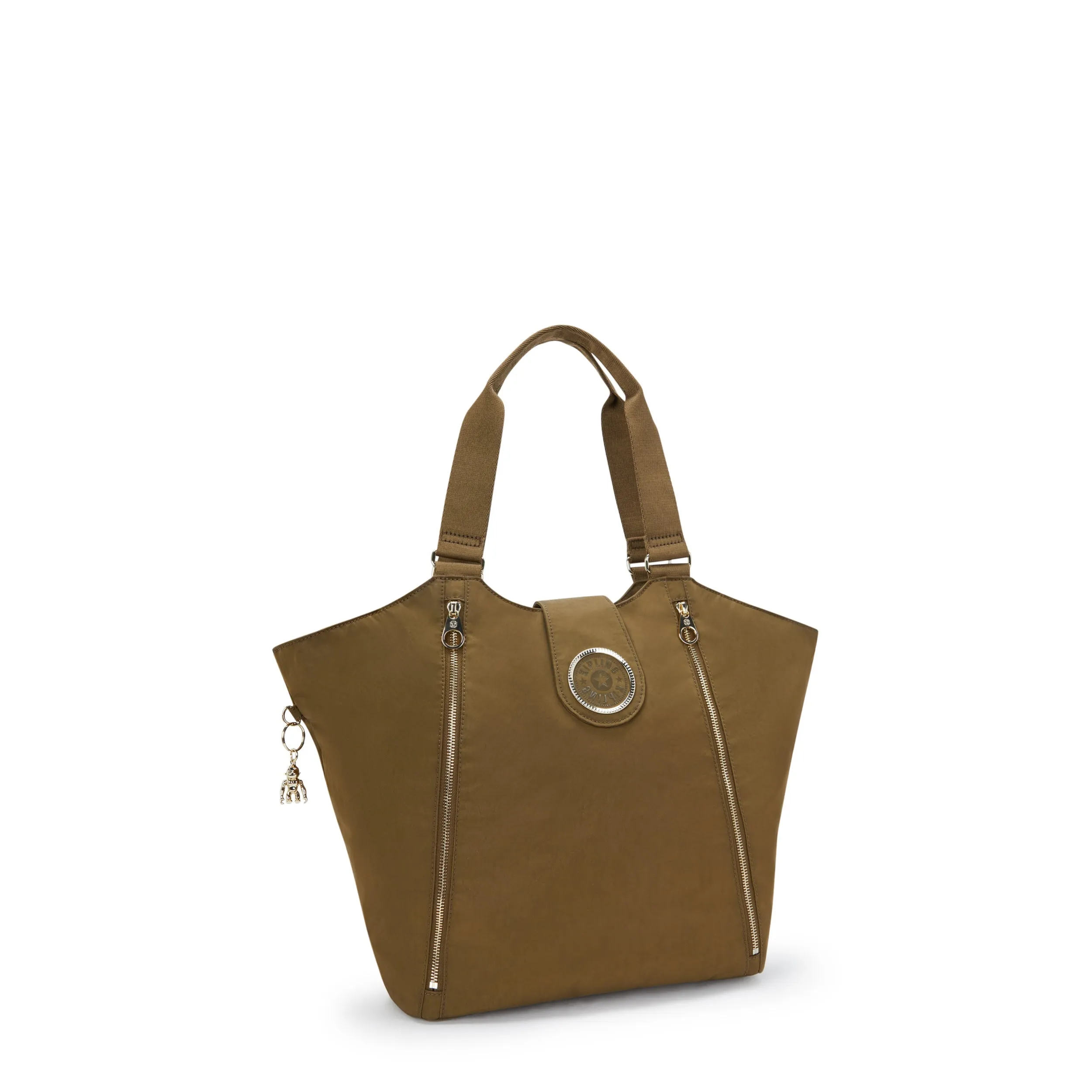 Kipling Recicely Dry Laurel Spice Medium Tote with Zipped & Magnetic Closure I3286-3KP