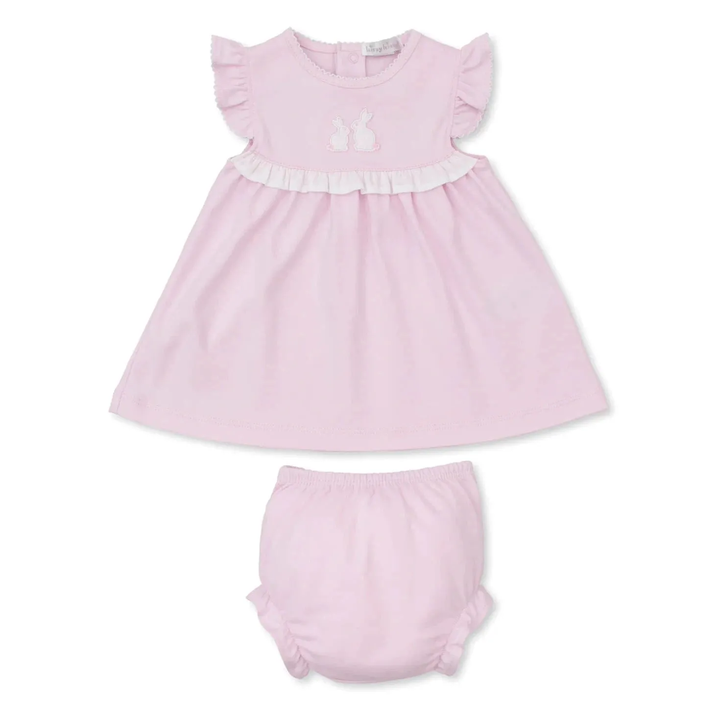 Kissy Kissy Bunny Bash Pink Dress with Bloomer