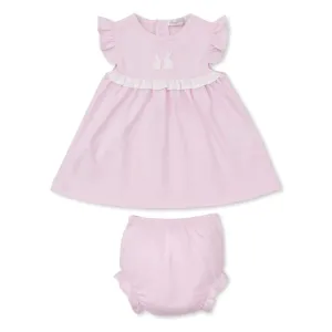 Kissy Kissy Bunny Bash Pink Dress with Bloomer