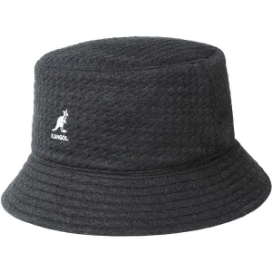 Klobúk Kangol Embossed Rev Bucket čierny