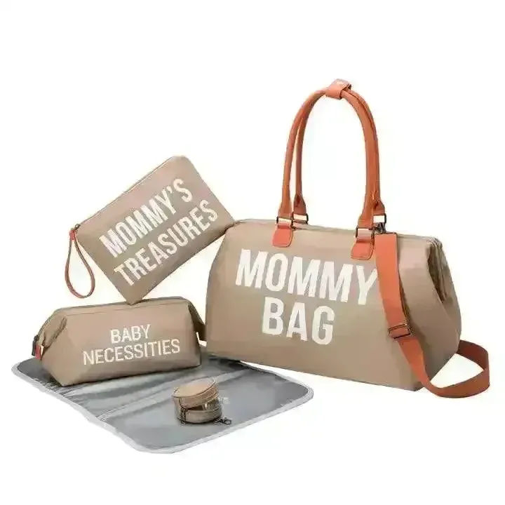 Large Capacity 3 in 1 Premium Mommy Bag