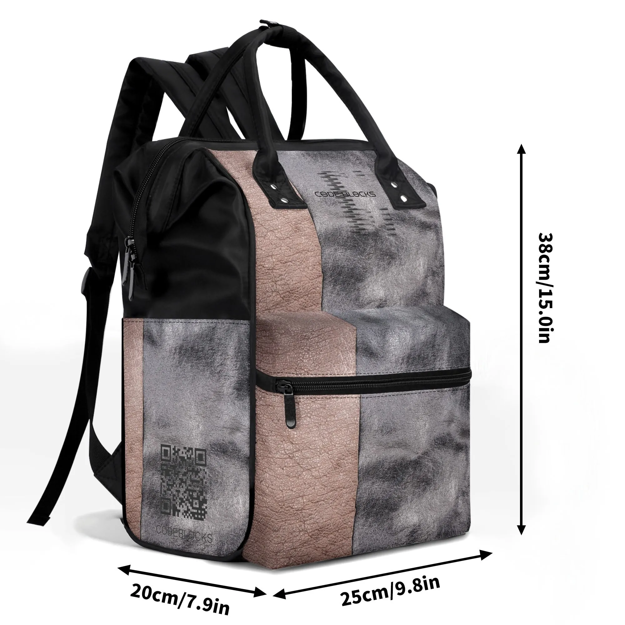 Large Capacity Diaper Bag Mummy Backpack Nursing Duckbilled Backpack