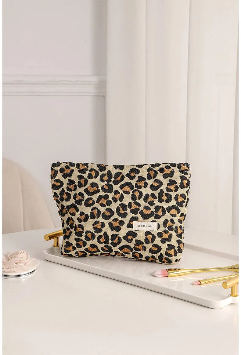Leopard  Cosmetic Bag