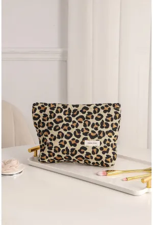 Leopard  Cosmetic Bag